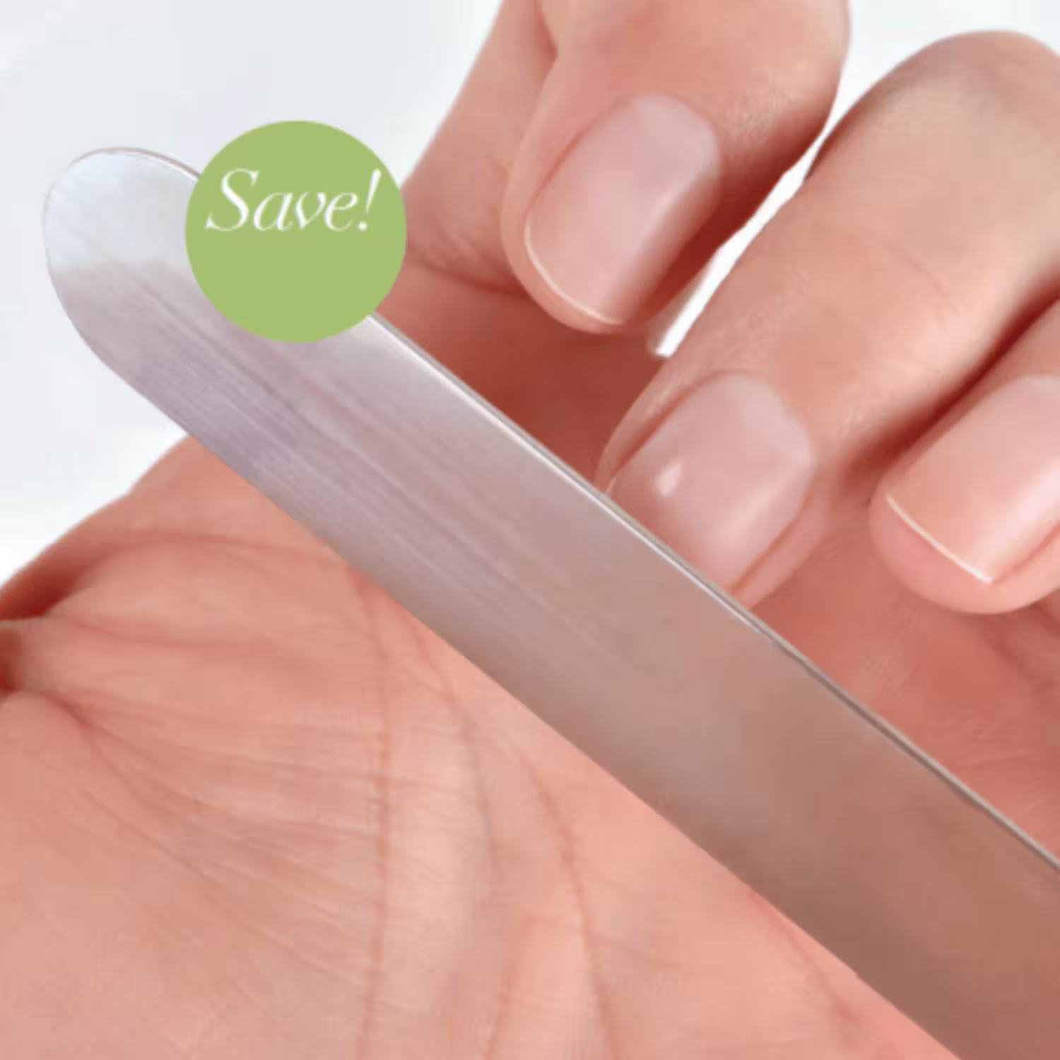 Kit com lixa de unhas e refis de Cuccio Brasil Naturale Manicure.