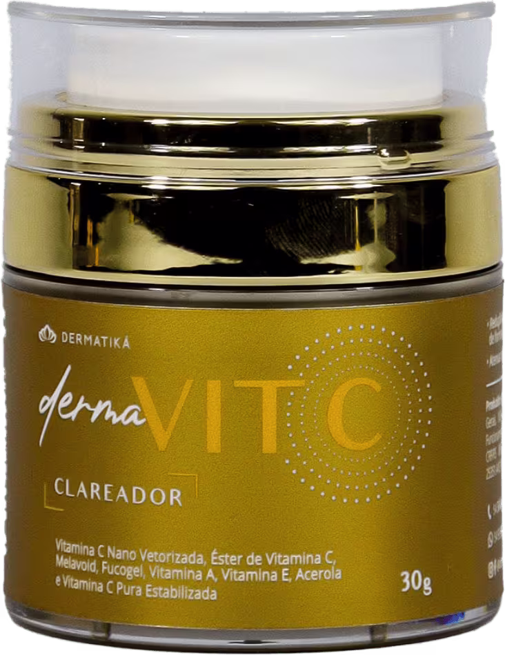 Uniformizador facial Derma Vit C, da marca Dermatiká.