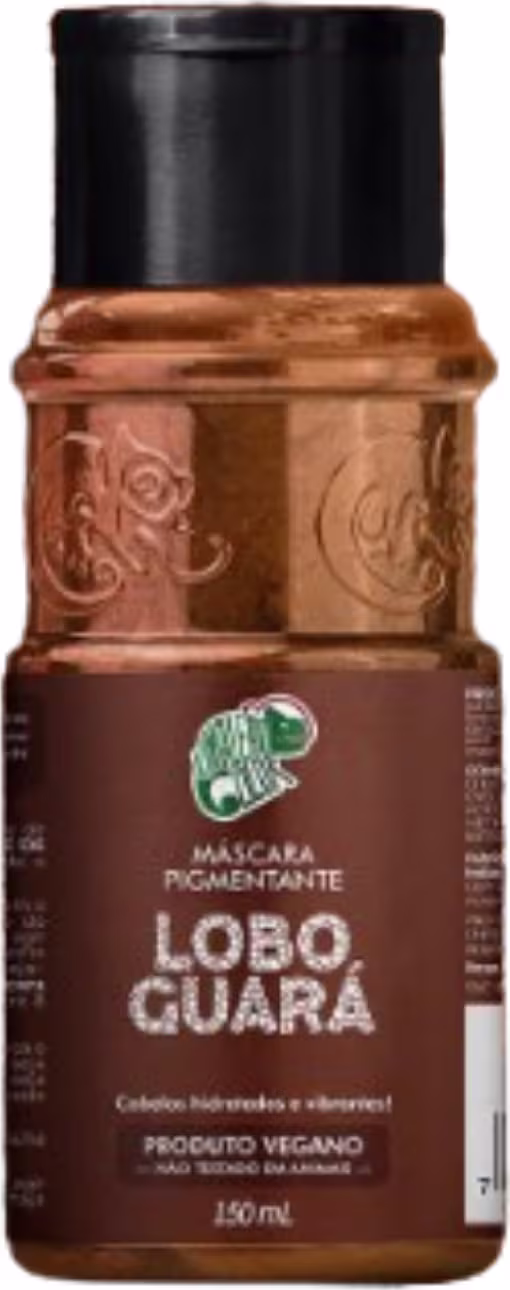Máscara Capilar Pigmentante Kamaleão Color Lobo Guará, 150ml.