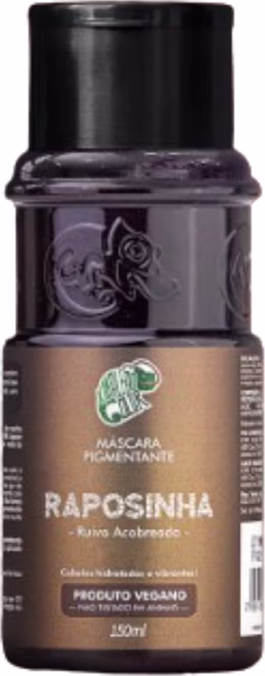 Máscara Capilar Pigmentante Kamaleão Color Raposinha, 150ml.