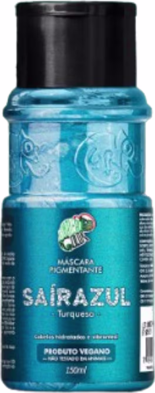 Máscara Capilar Pigmentante Kamaleão Color Saírazul, 150ml.