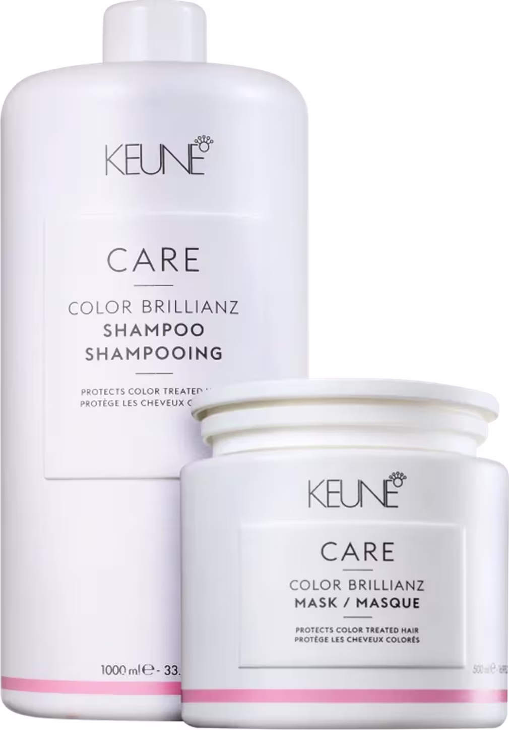 Kit Keune Color Brillianz - Shampoo 1L +  Máscara 500ml