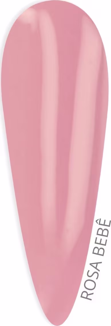 Esmalte em Gel Aegla Pro NaBeauty Polish Nail 008 Rosa Bebê, 12ml.
