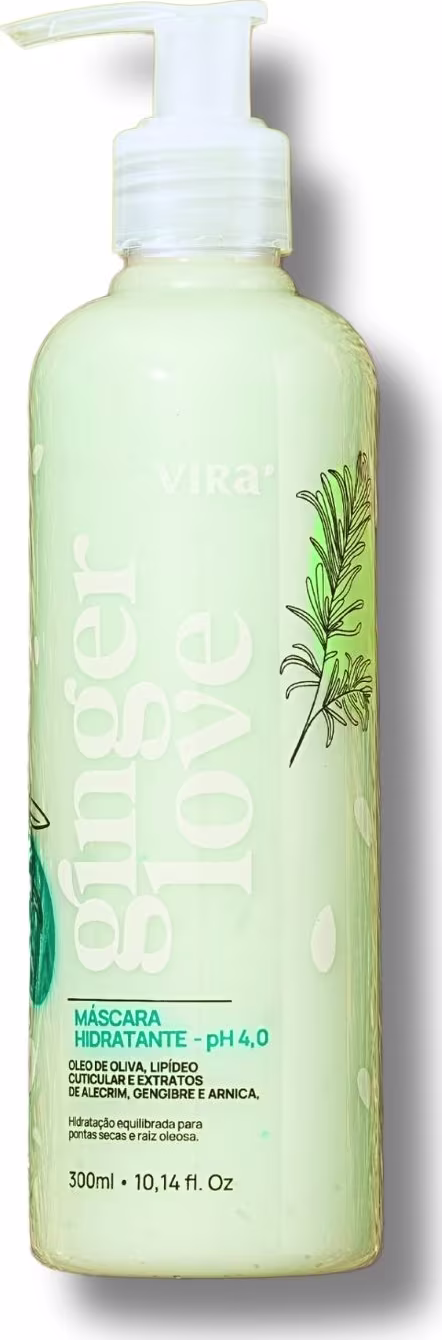 Máscara Capilar Virá Cosméticos Ginger Love 300ml