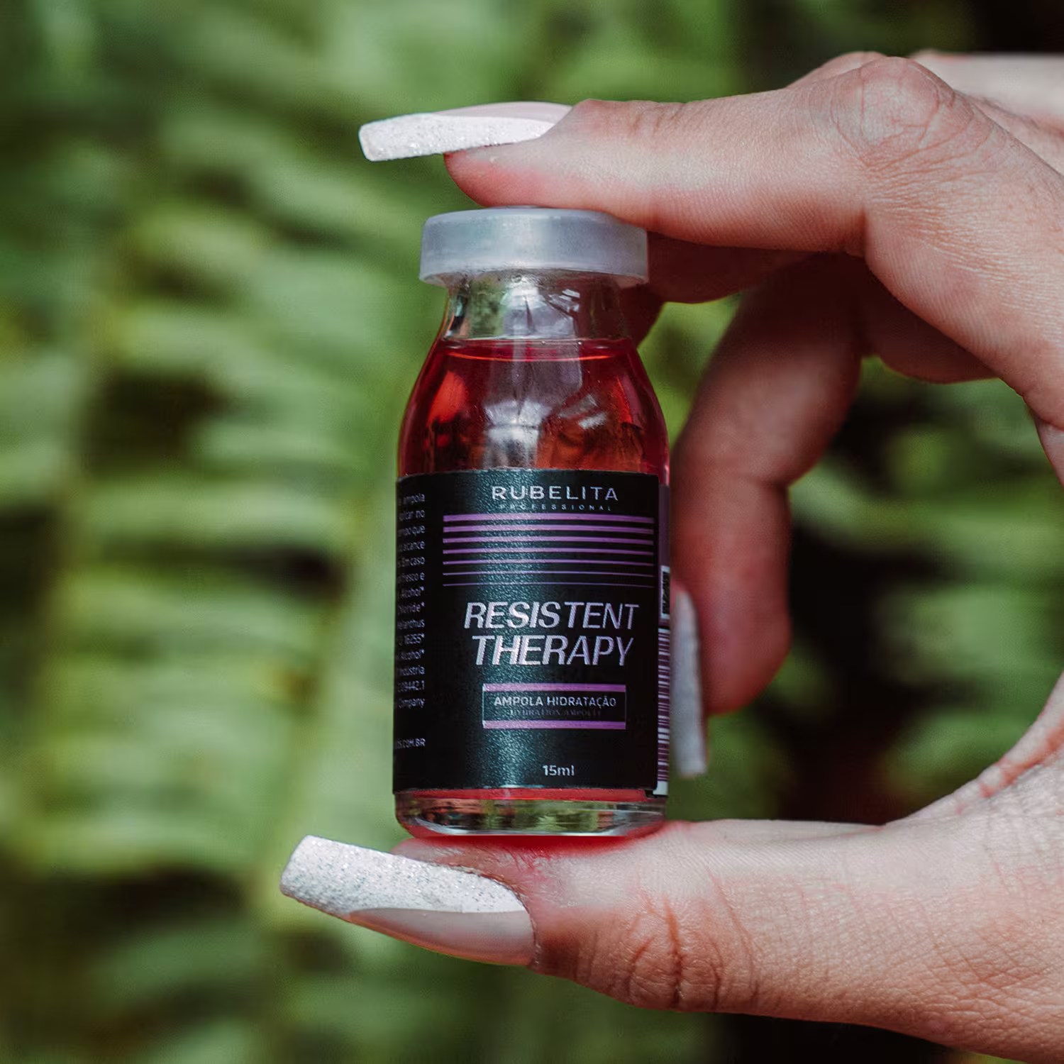 Ampola Capilar Rubelita Professional Resistent Therapy, 15ml.