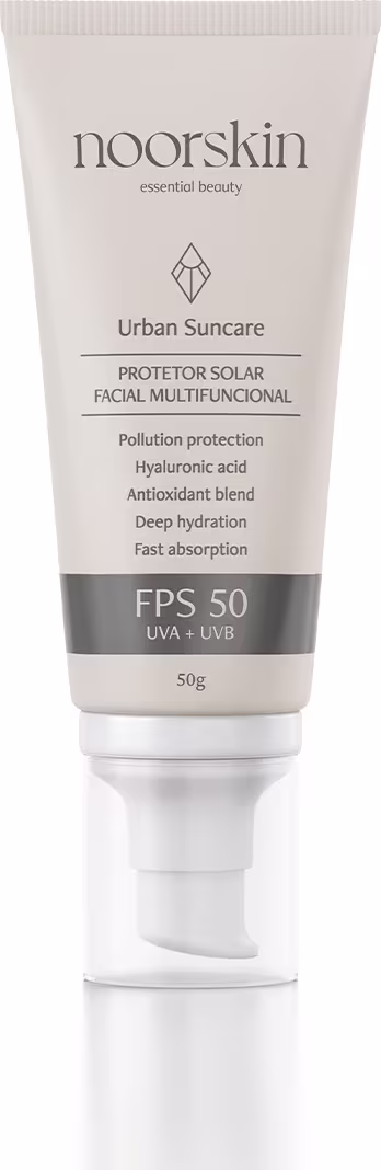 Protetor Solar Facial Noorskin Essential Beauty Urban Suncare FPS 50 50g