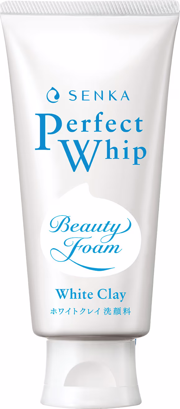 Sabonete Facial Senka Perfect Whip White Clay, 120g.