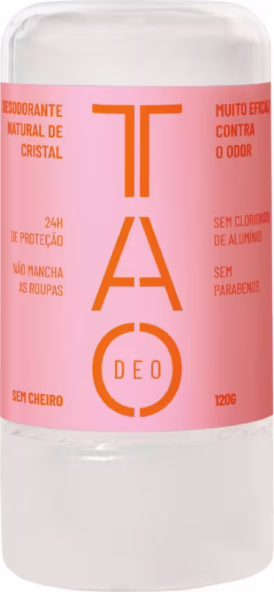 TAO Deo Rosa - Desodorante Natural Cristal Stick 120g