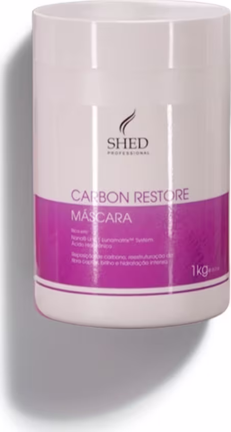 Máscara Capilar SHED Professional Carbon Restore, 1kg.