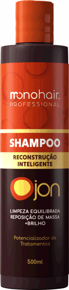 Shampoo Monohair Professional da linha Ojon Reconstrução Inteligente.