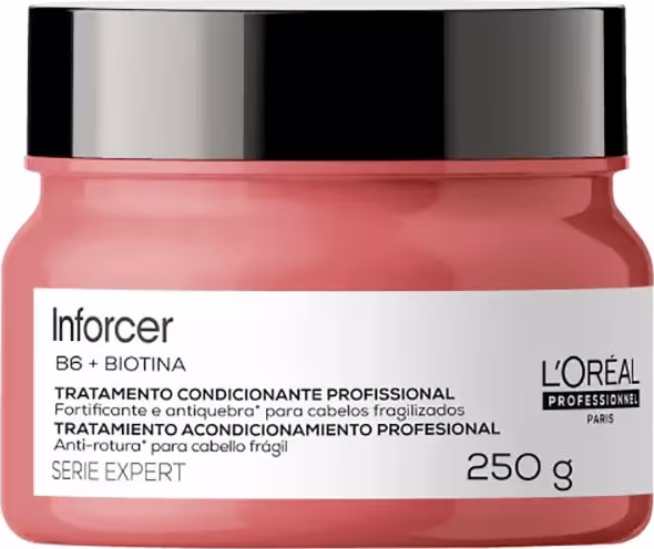 Kit L'Oréal Professionnel Inforcer Serie Expert Trio Home Care, 3 produtos.