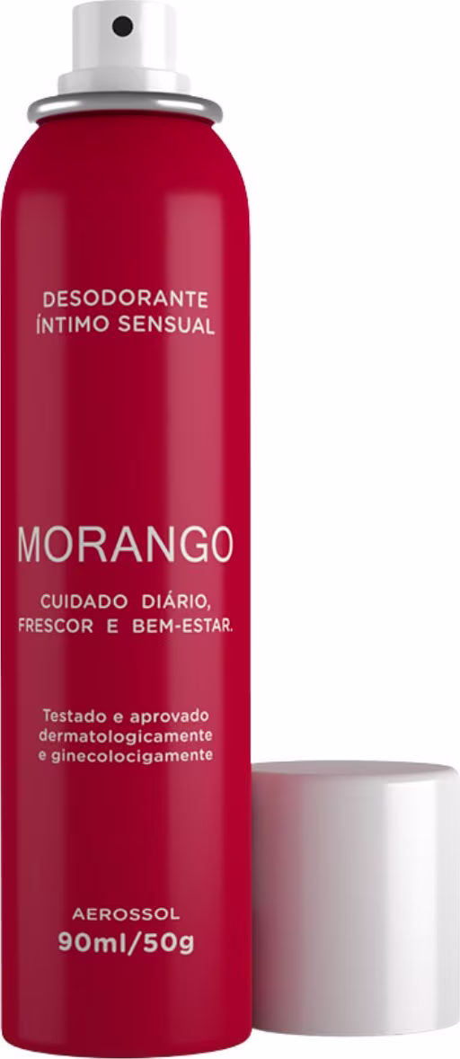 Desodorante Íntimo Morango - 90ml, da marca A Sós