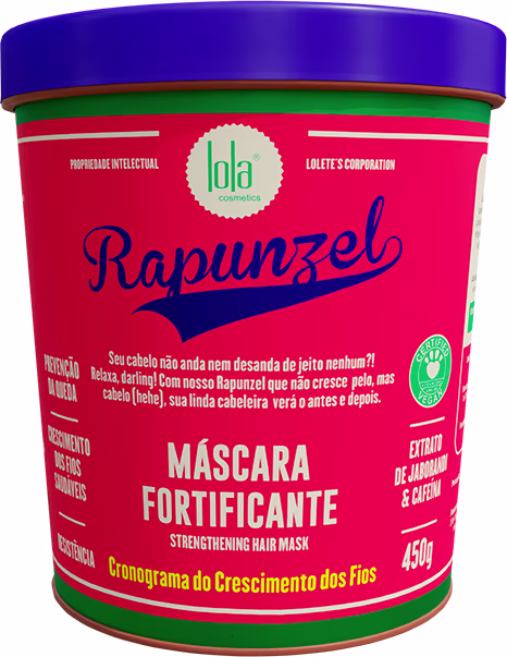 A imagem mostra o pote redondo da máscara, sua tampa é de encaixe redonda e azul.