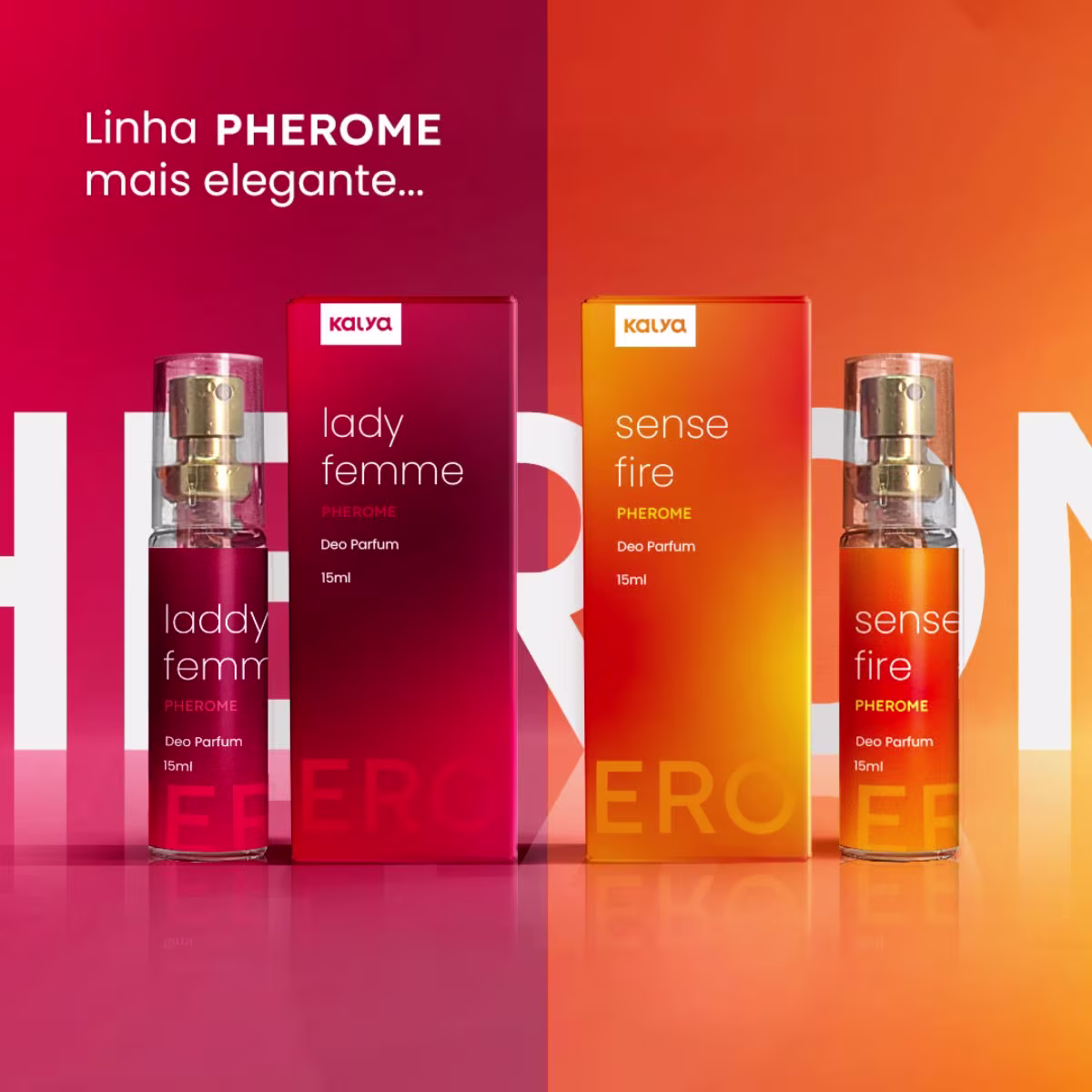 Linha PHEROME mais elegante...
lady femme PHEROME Deo Parfum 15ml
sense fire PHEROME Deo Parfum 15ml