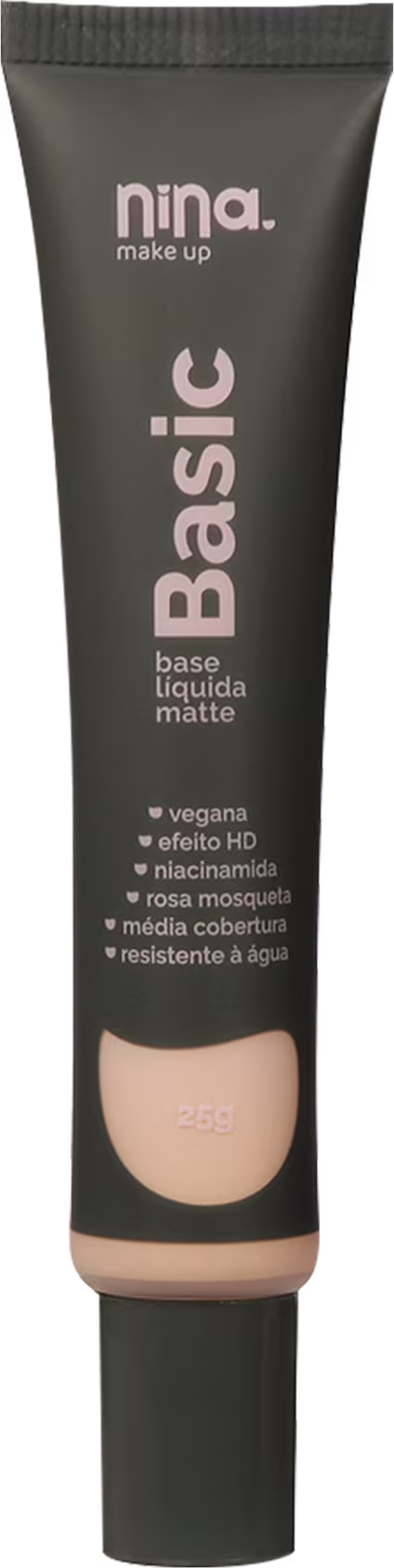 Base Líquida Nina Makeup Basic de 25g