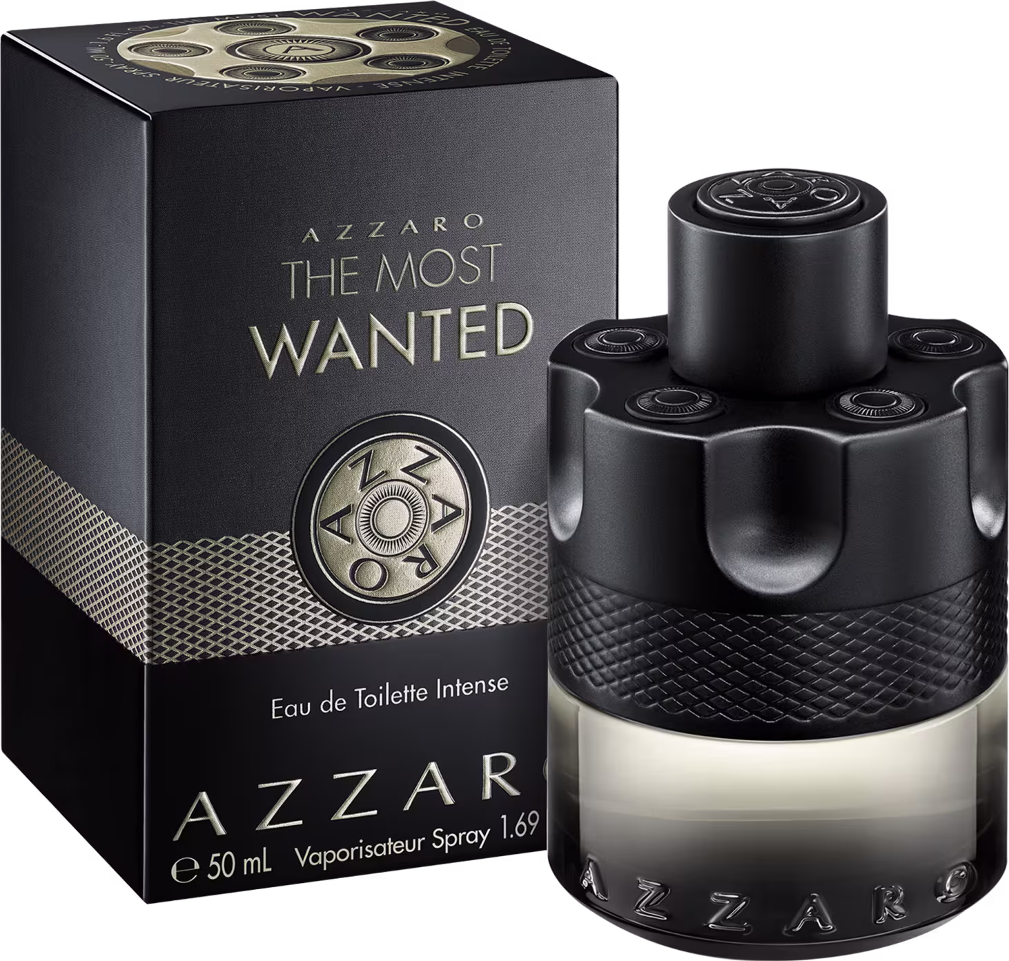 Perfume Masculino The Most Wanted Azarro Eau de Toilette Intense, 50ml.