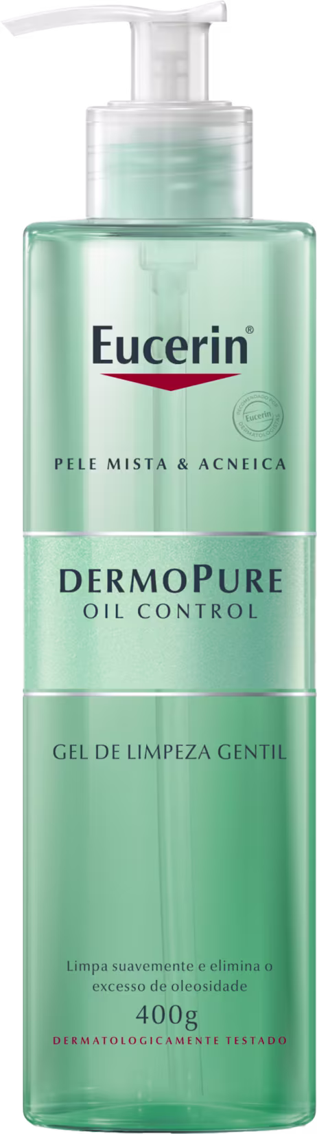Gel de Limpeza Gentil Facial Eucerin DermoPure de 400g