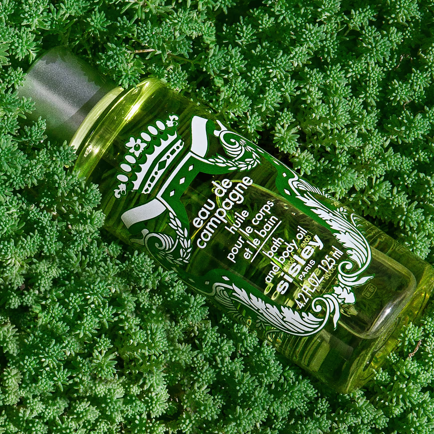 Óleo para o Corpo & Banho Sisley Eau de Campagne, 125ml.