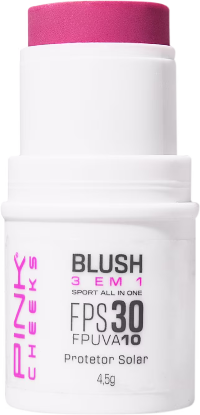 Blush Multifuncional Pink Cheeks Sport All in One FPS30 FPUVA10 Pink Berry, 4,5g.