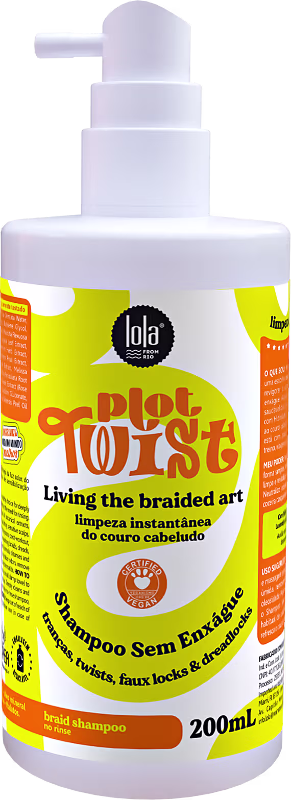 Shampoo sem Enxágue Lola From Rio Plot Twist 200ml