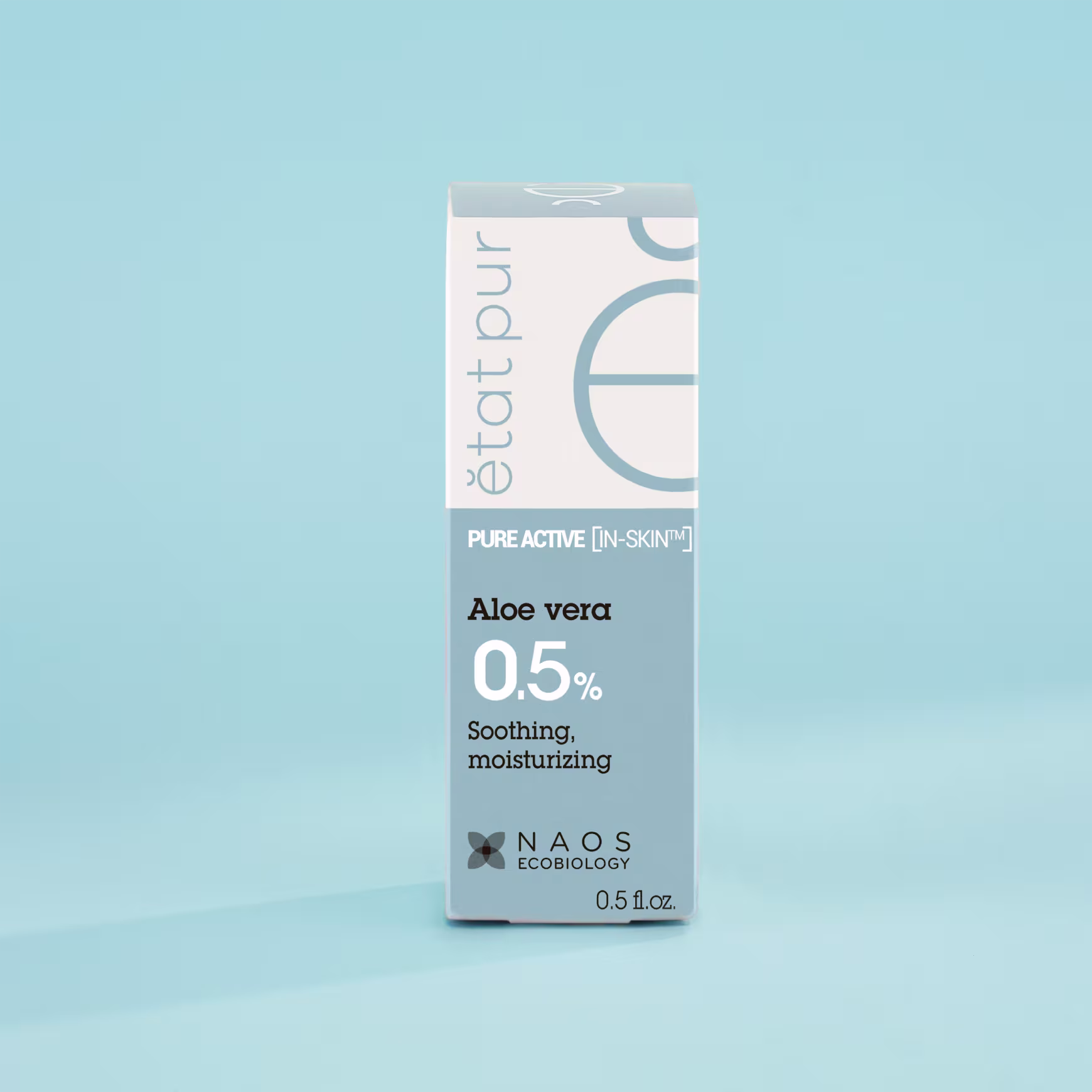 Solução de Tratamento Facial État Pur Aloe Vera Ativo Puro, 15ml.