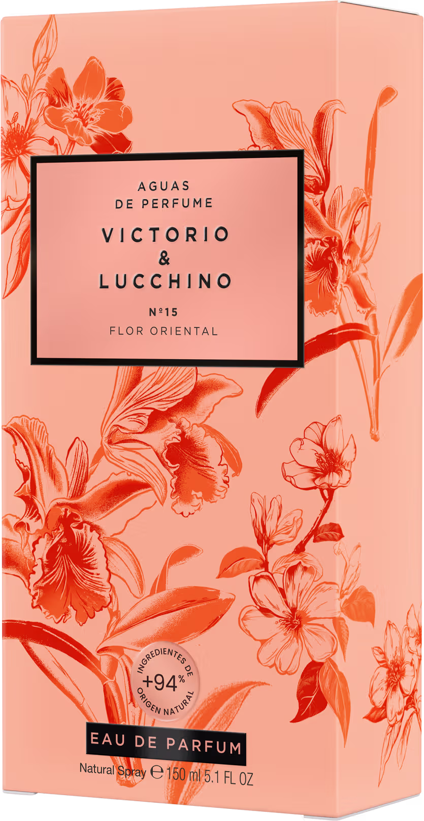 Perfume Importado Feminino Águas de Parfum Nº15 Flor Oriental Victorio & Lucchino EDP, 150ml.