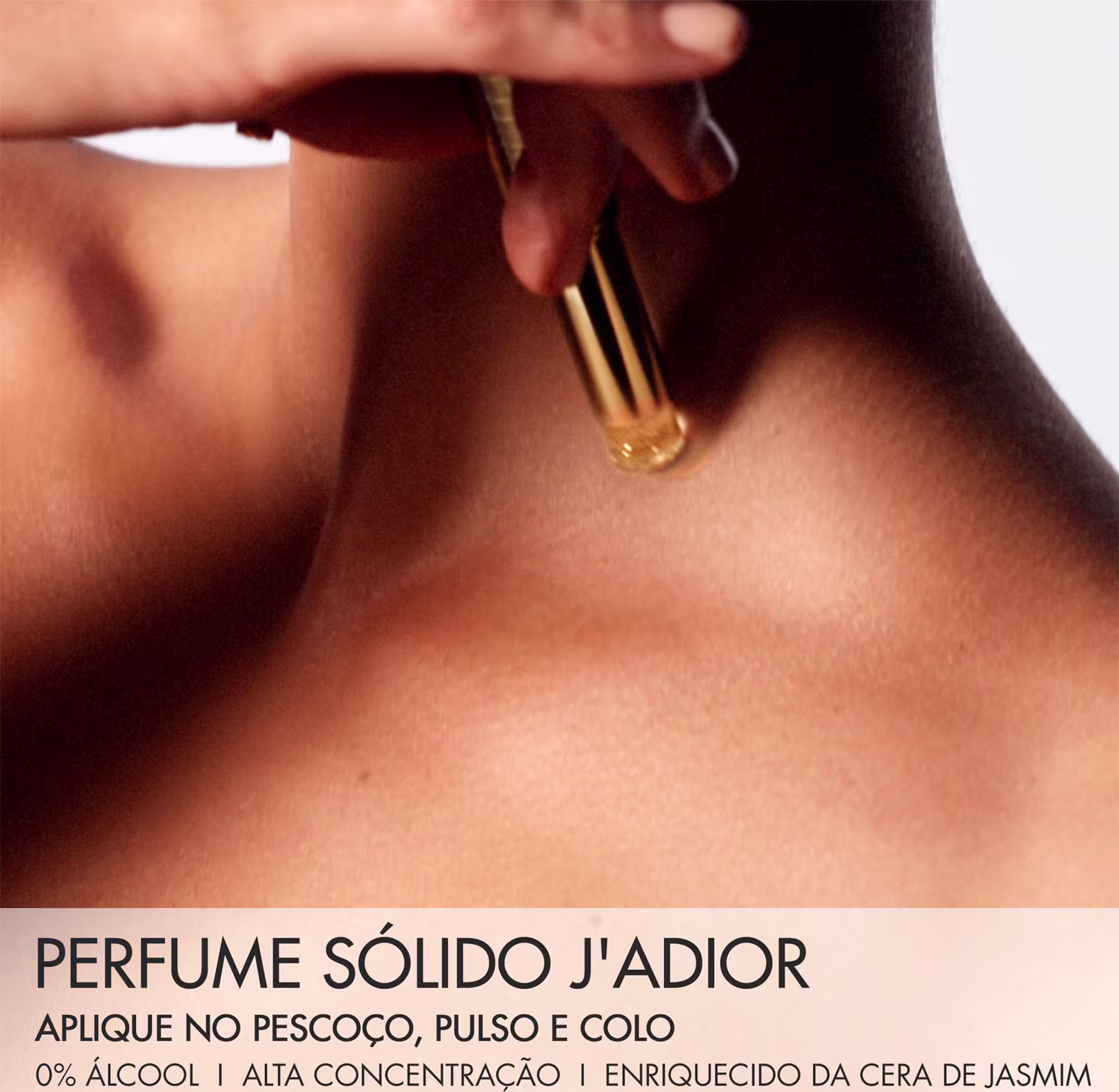 Perfume Importado Feminino Sólido J'adior l'Or J'adore Dior, 3,2g.