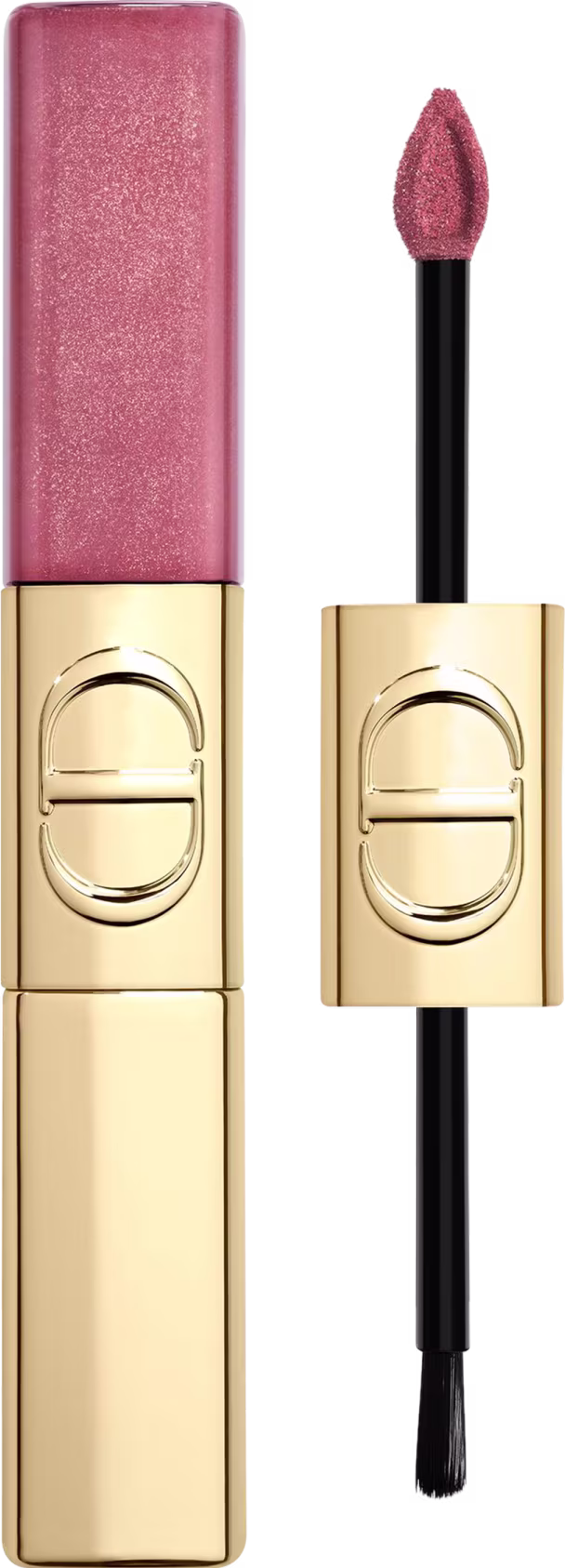 Batom Líquido Dior Rouge Dior Duo 420 Pink Star, 5ml.