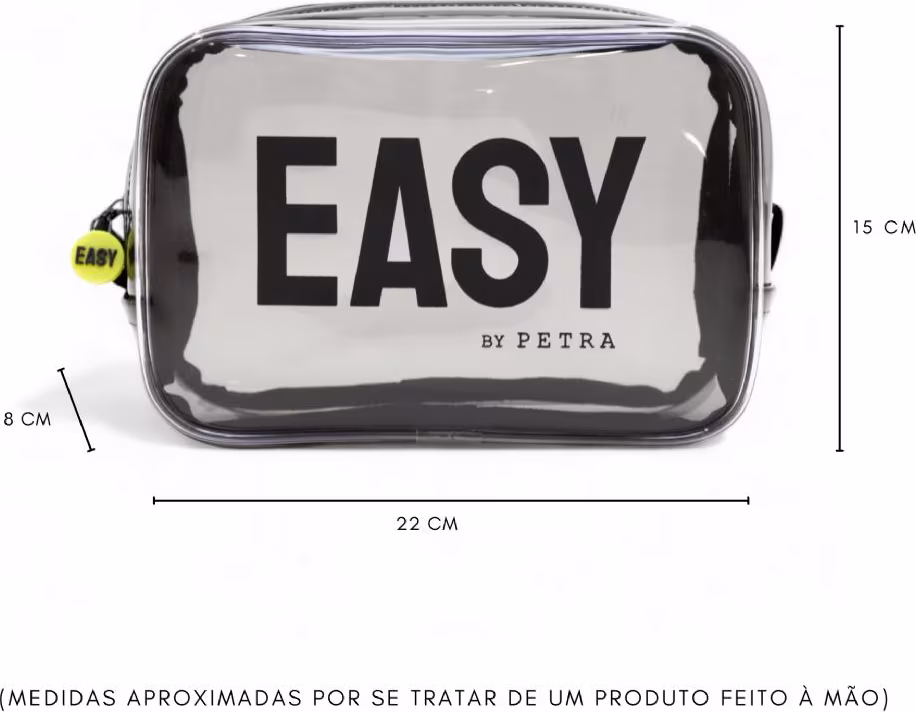 Dimensões: 22 cm x 15 cm x 8 cm (medidas aproximadas por se tratar de um produto feito à mão)