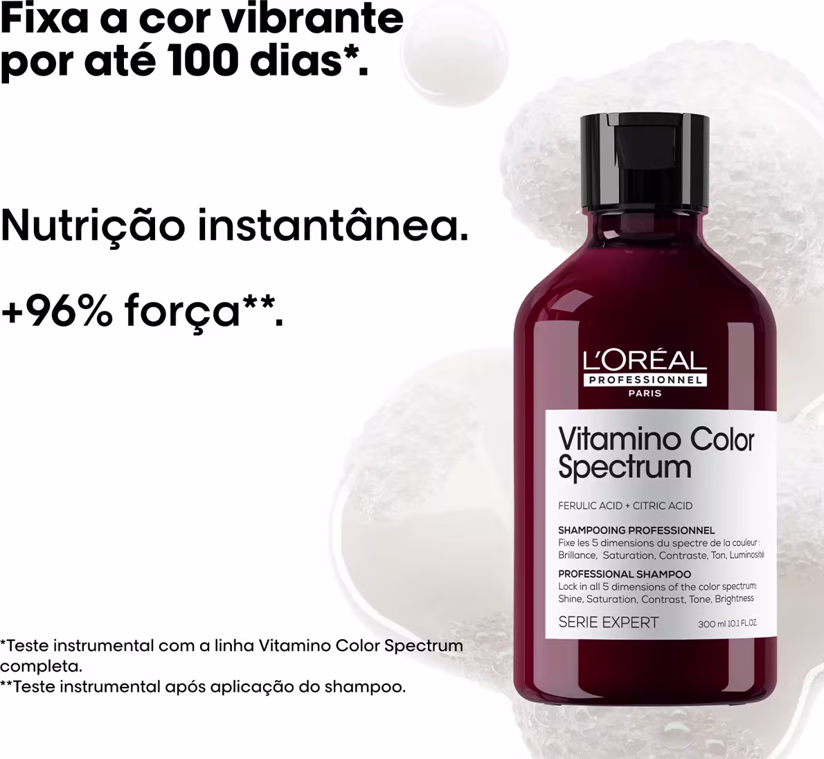 Kit L'Oréal Professionnel Vitamino Color Spectrum Duo Essential, 2 produtos.
