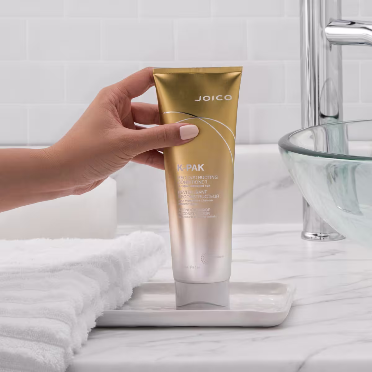 Kit Joico K-PAK Reconstructing Hydrator Quarteto, 4 produtos.