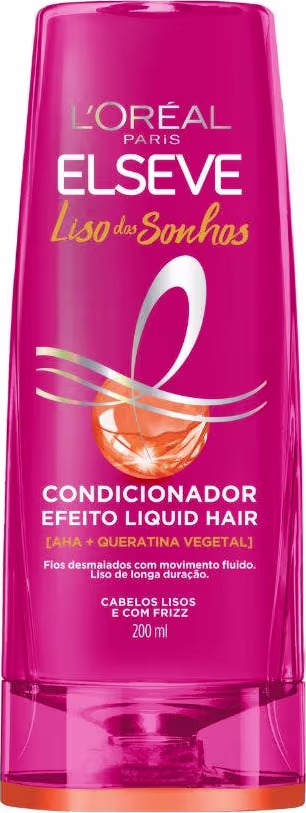 Kit Elseve L'Oréal Paris Liso dos Sonhos Duo Essential, 2 produtos.