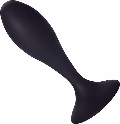 Plug Anal Sexy Import Silicone Preto, 1 produto.