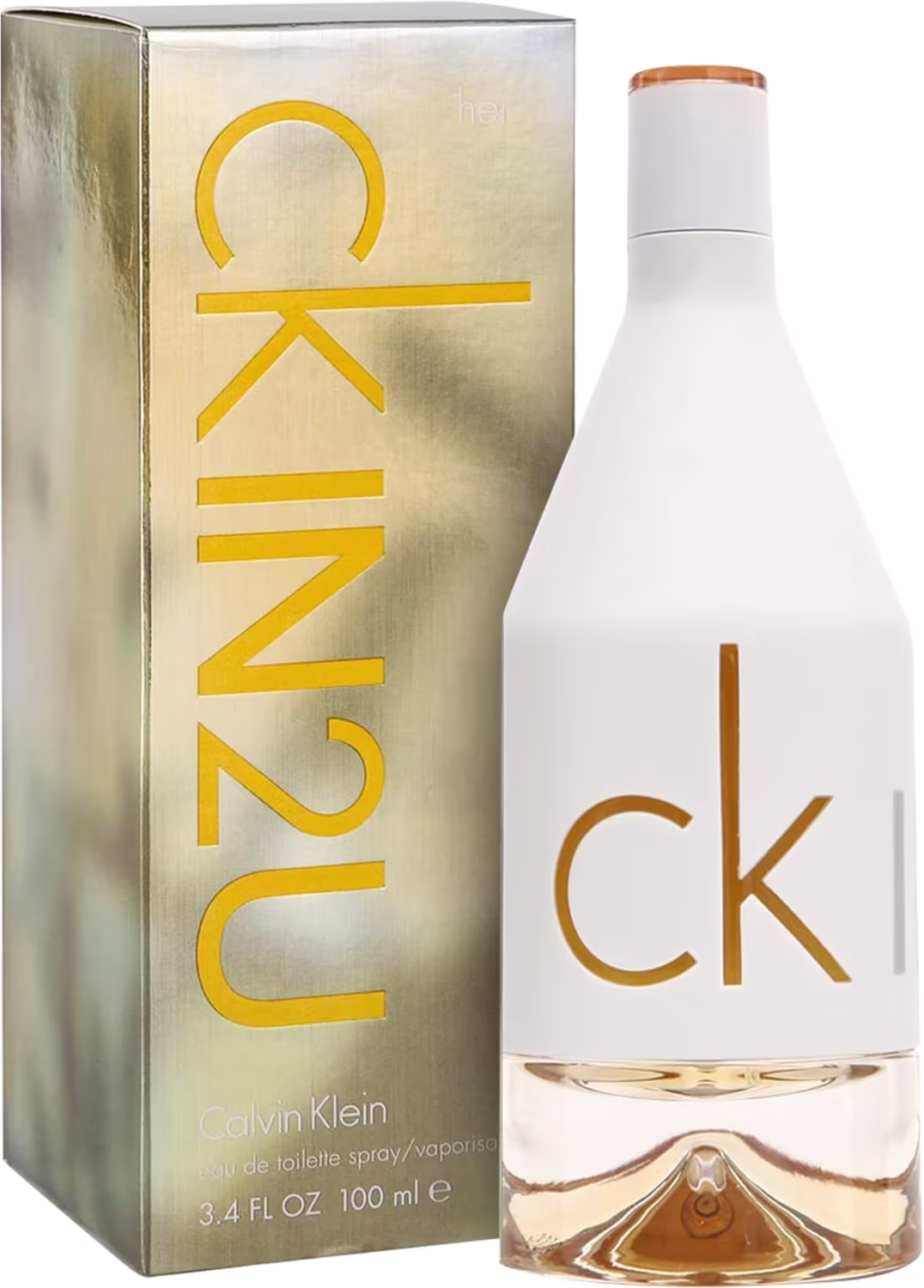 Perfume feminino CK in2U For Her de Calvin Klein.