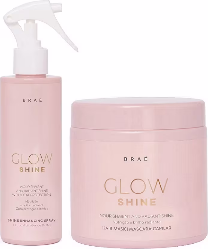 Kit Braé Glow Shine Super Brilho com 2 Produtos