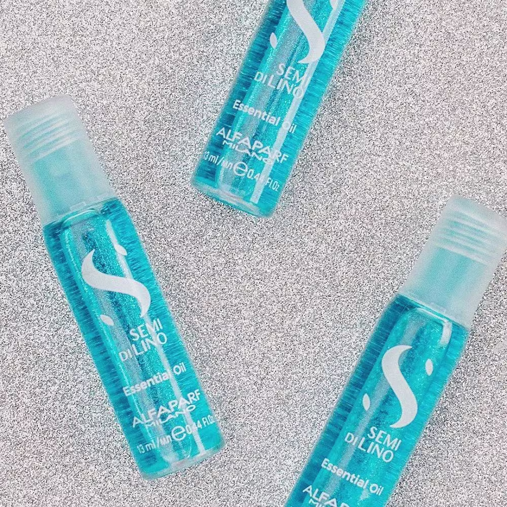 Ampola de Tratamento Capilar Alfaparf Semi di Lino Sublime Essential Oil, 13ml.