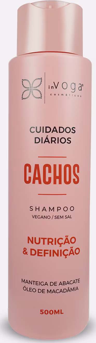 Shampoo Cachos, da marca In Voga.