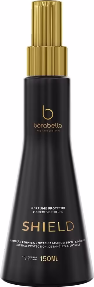 Protetor Térmico e Perfume Capilar Borabella Shield, 150ml.
