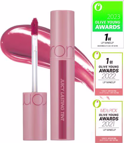 Juicy lasting tint com selos de premiações