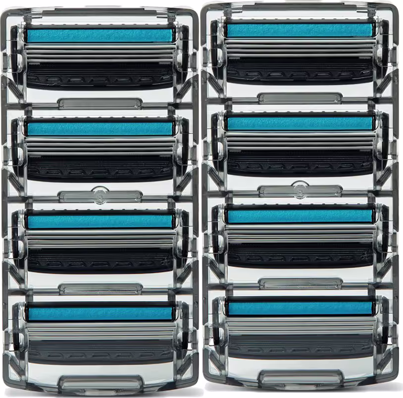 Kit de lâminas de barbear The Razor 4, da marca Dr. Jones.