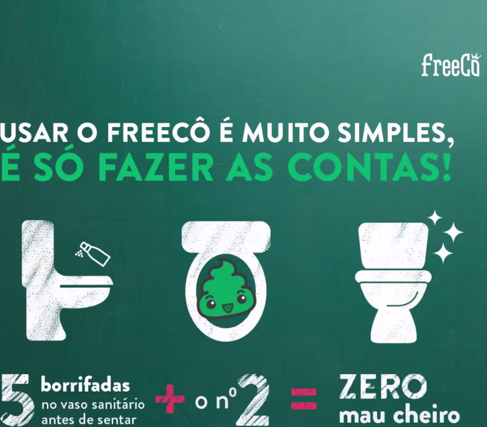 Kit FreeCô Pocket Quarteto, 4 unidades.