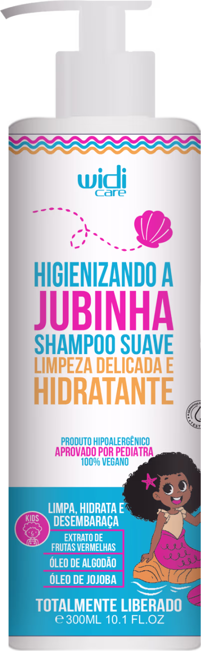 Kit Widi Care Jubinha Trio, 3 produtos.