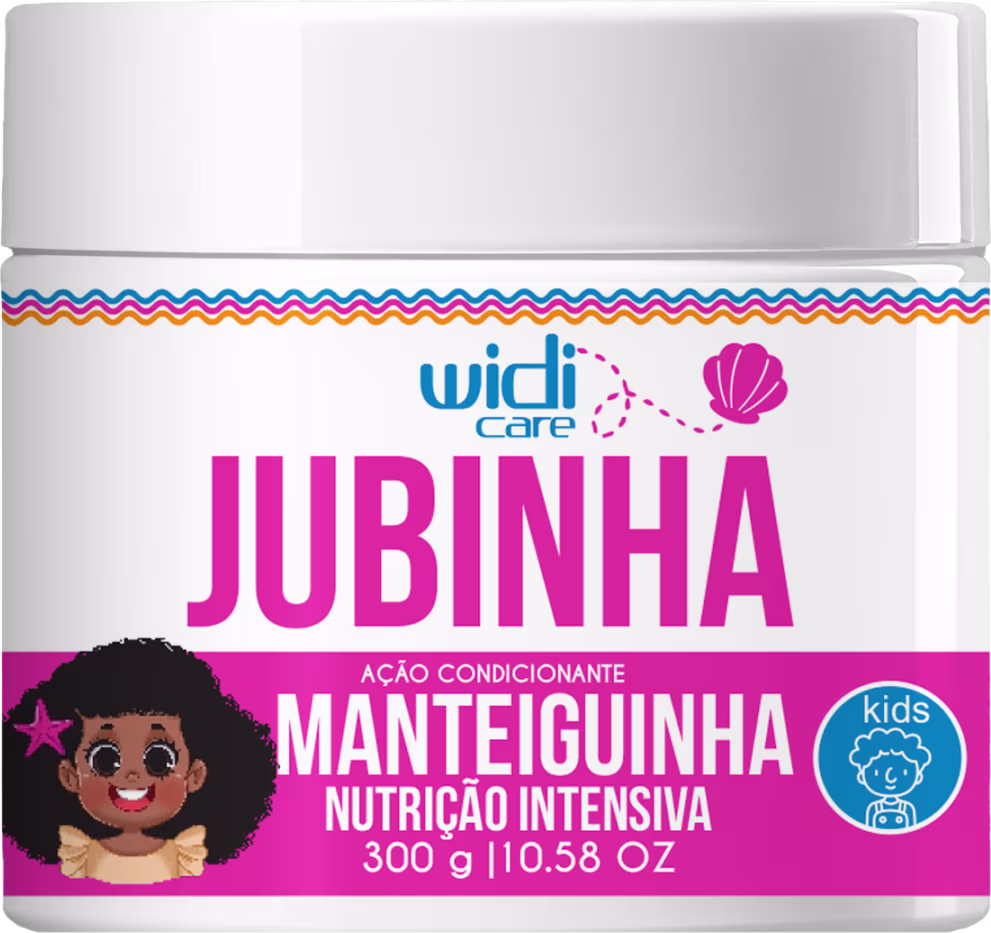 Kit Widi Care Jubinha Cuidado Infantil, 4 produtos.