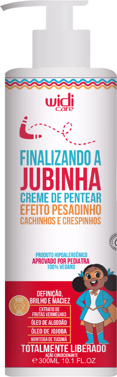 Kit Widi Care Jubinha Quarteto Care, 4 produtos.