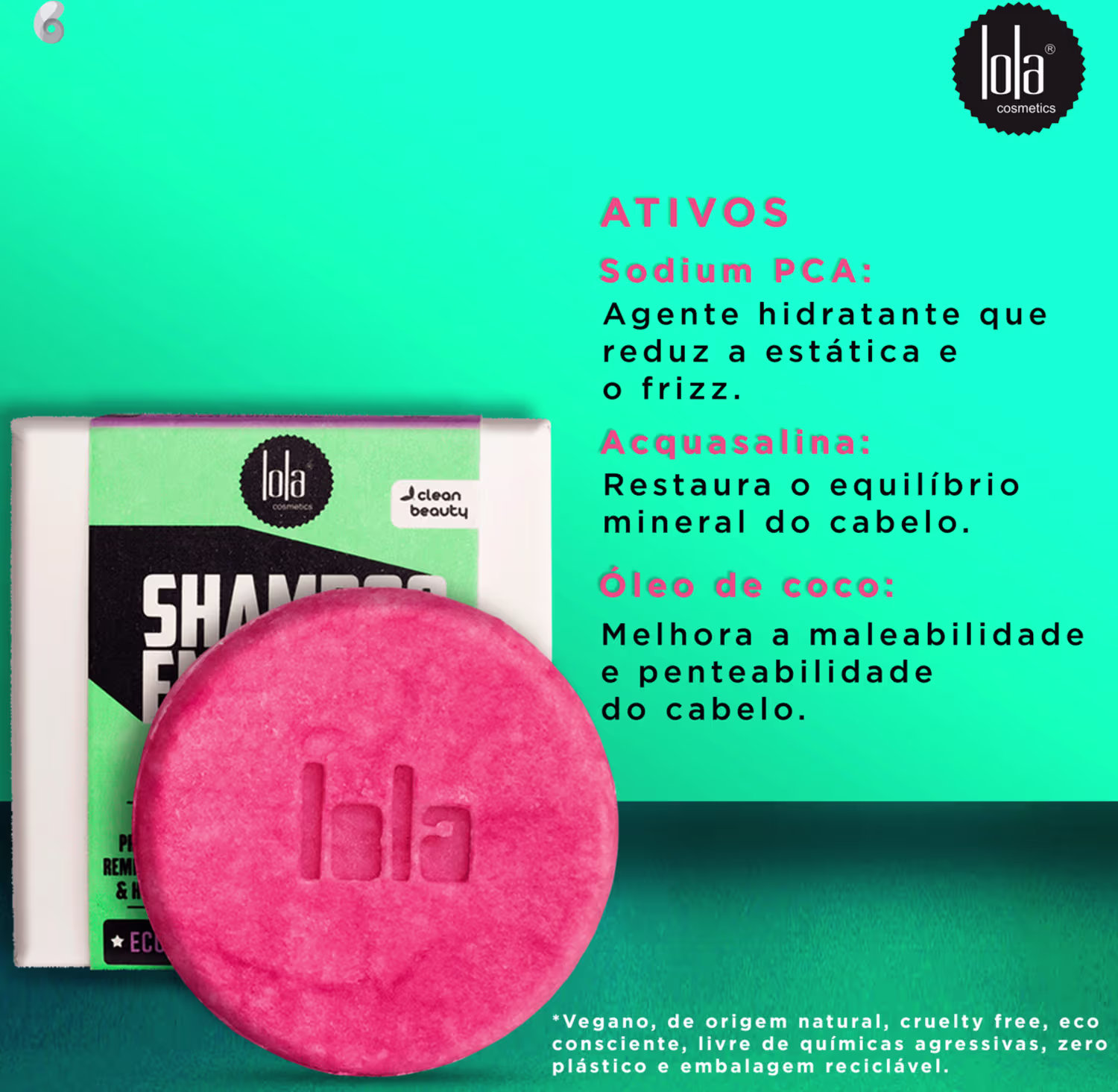 Kit Lola From Rio Cachos Sexteto, 6 produtos.