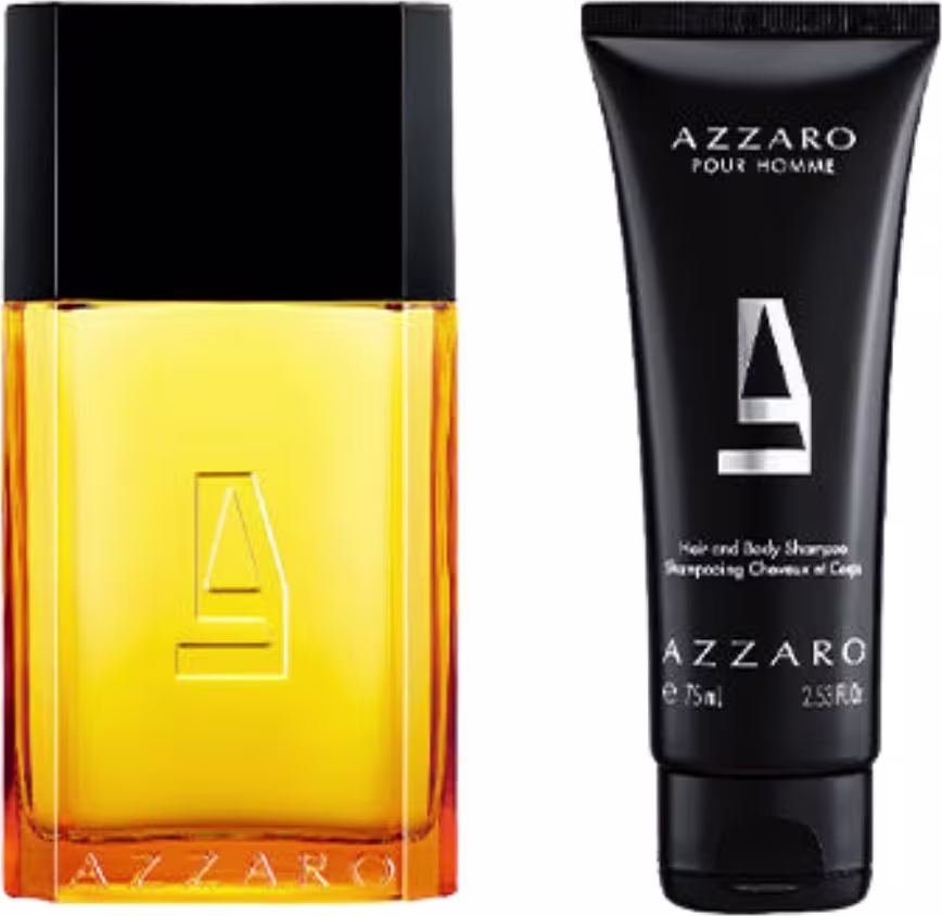 Conjunto Importado Pour Homme Azzaro Masculino EDT 100ml + Gel de Banho 75ml.
