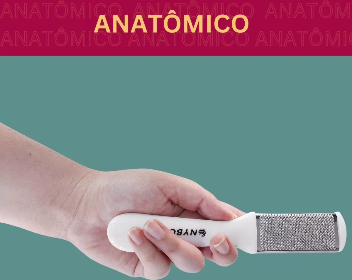 Kit NYBC Beauty Lixa para Calos Inox Quarteto, 4 unidades.