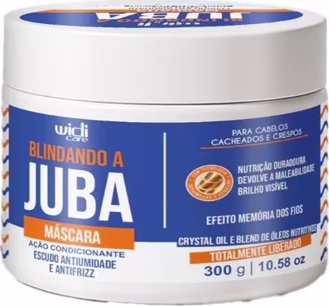 Máscara Capilar Widi Care Blindando a Juba, 300g.