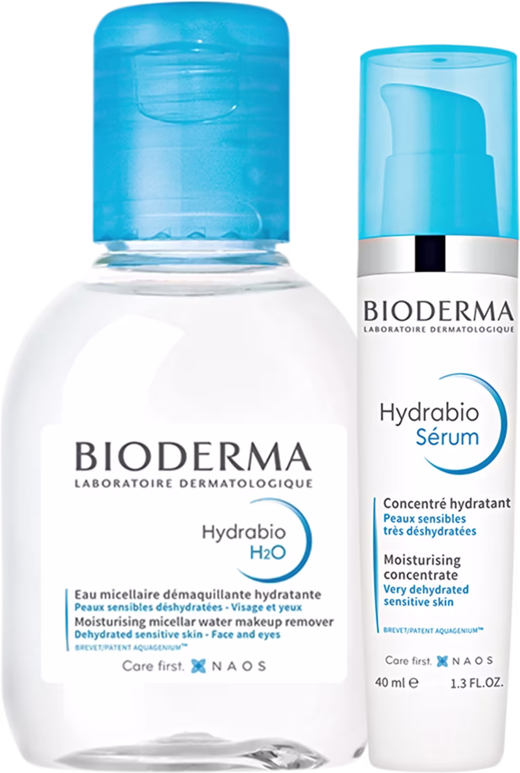 Kit Facial Bioderma Hydrabio - Água Micelar 100ml e Sérum 40ml