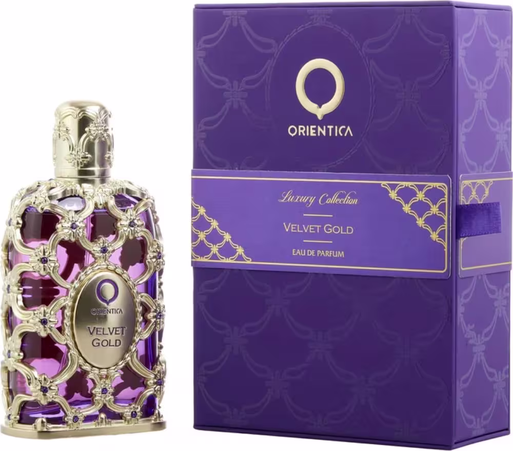 Perfume feminino Velvet Gold de Orientica.